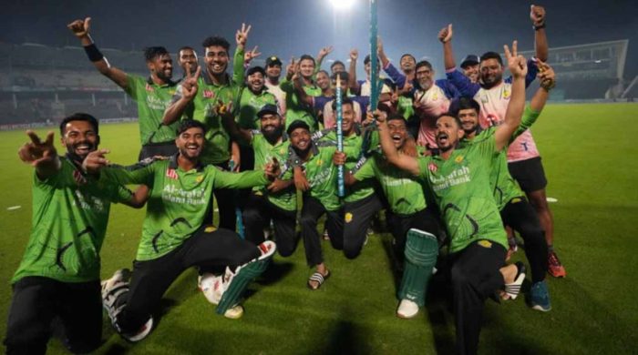 নাসিরের দুর্দান্ত পারফরম্যান্সে রংপুর চ্যাম্পিয়ন