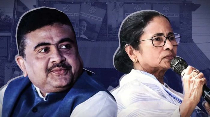 এবার মমতার বিরুদ্ধে শুভেন্দুর ১০০ কোটির মানহানি মামলা