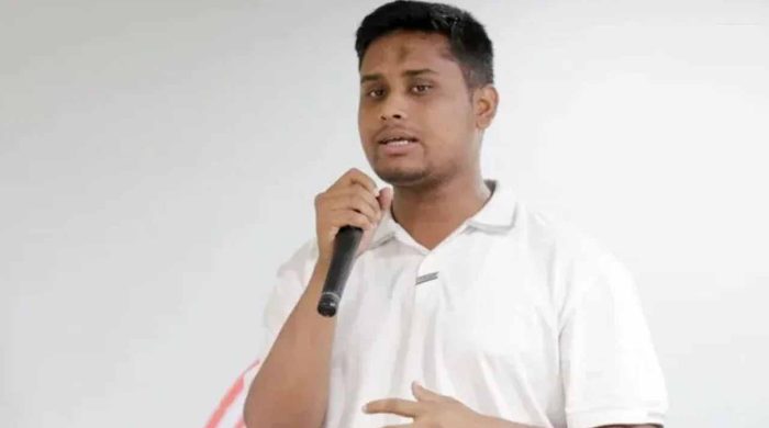 চাঁদাবাজির বিকল্প হিসেবে ‘পুনর্বাসন দানবক্স’ চালুর ঘোষণা হাসনাত আবদুল্লাহর